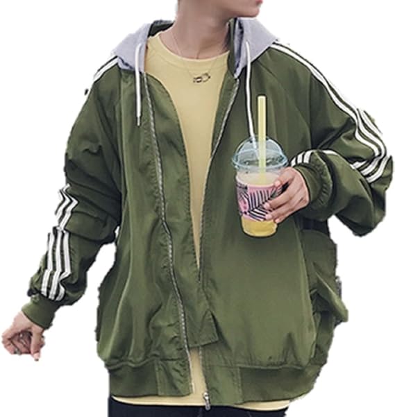 Amazon Levife レバイフ ウィンドブレーカー おおきいサイズ ランニングウェア パーカー オーバーサイズ スポーツ ゆったり メンズ 深緑 Xl フィットネス トレーニング ジャケット 通販