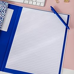 Lilly Pulitzer Blue Clipboard Folio with Notepad