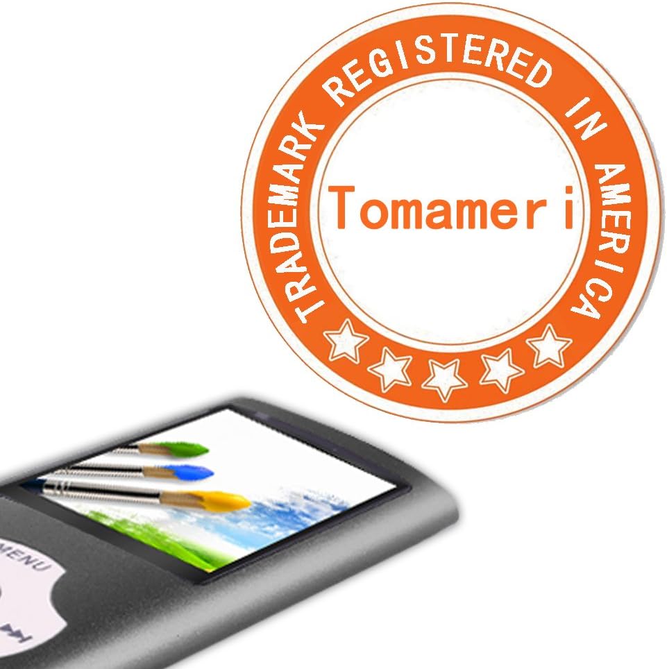 Tomameri - Portable MP3 / MP4 Player with Rhombic Button, Including a 16 GB Micro SD Card and Support Up to 64GB, Compact Music, Video Player, Photo Viewer Supported - Black: Home Audio & Theater
