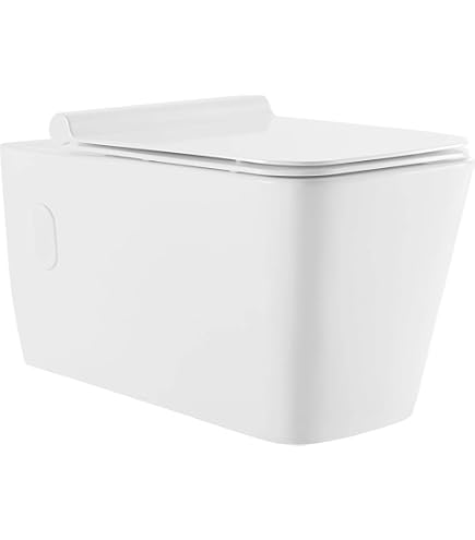WinZo WZ5923 Square Wall Hung Toilet Rectangular Design Mounted