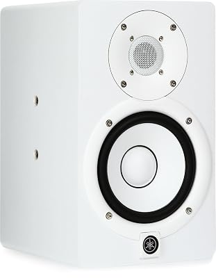 YAMAHA HS5IW Studio Monitor with Mounting Points and Screws, White