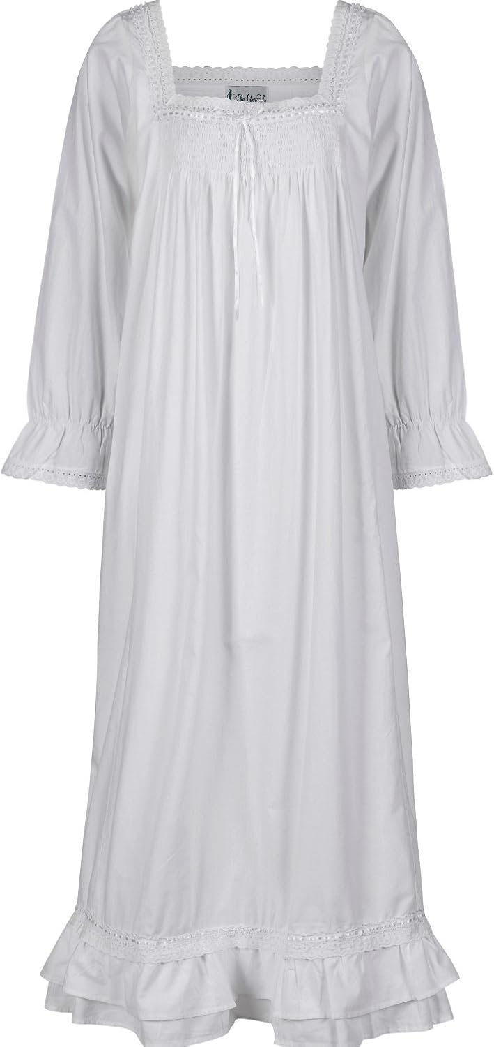The 1 for U Martha Nightgown 100% Cotton Victorian Style - Sizes XS - 3X at  Women’s Clothing store