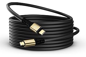 Micro USB Cable 20FT, Extra Long USB 2.0 C to Micro Cord Support Charge & Data Transfer, Kindle & PS4 Charger Cord Replacemen
