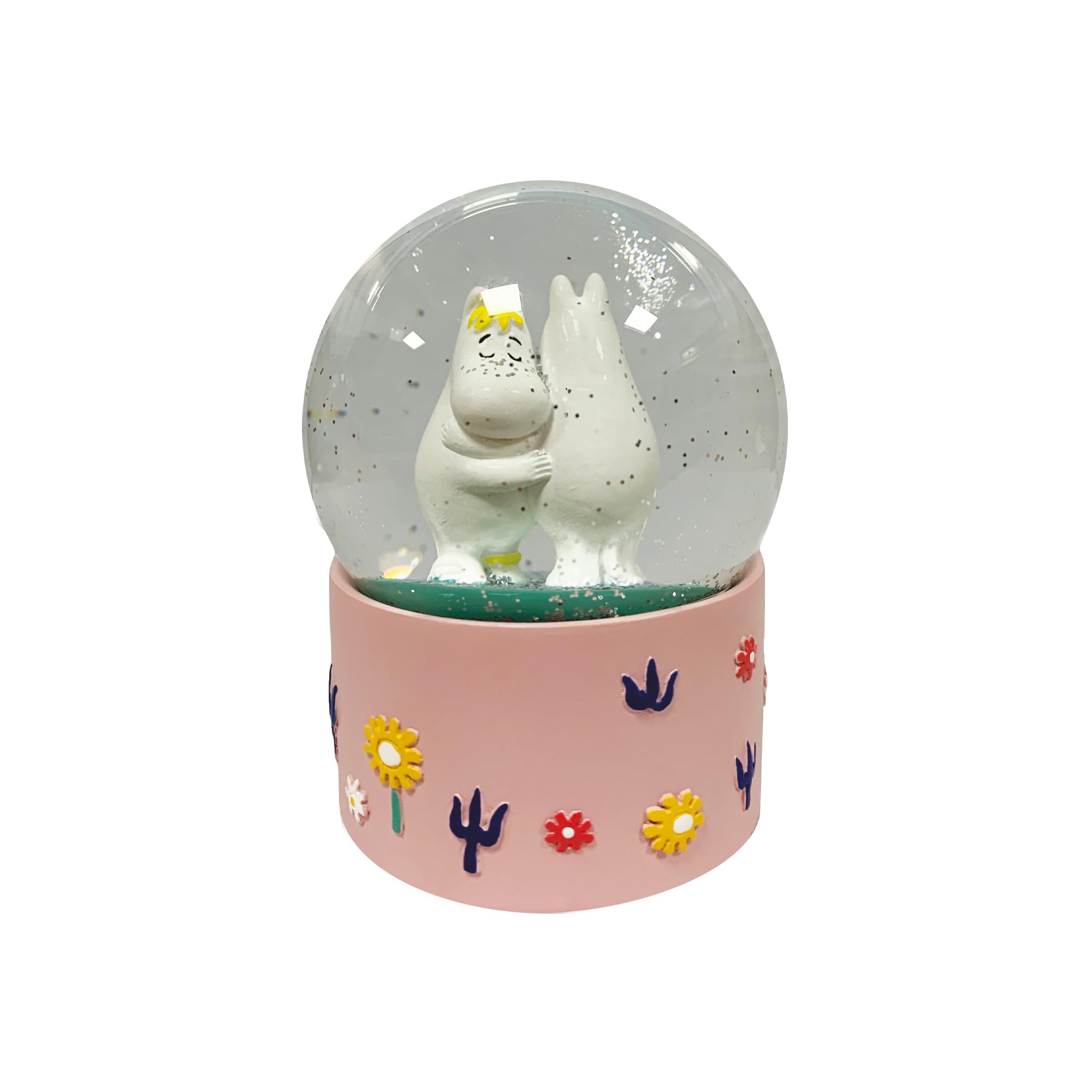 Half Moon Bay Snow Globe Moomin | Snow Globes For Adults | Christmas Ornaments & Christmas Decor | Funny Snow Dome | Moomins Gifts & Gifts For Her | Nostalgic Xmas Decor | Retro Gifts & Snow Globes