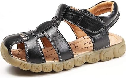 Amazon Co Jp Candy男の子 女の子 サンダル キッズシューズマジック式 ベビー 靴 サマーサンダルスポーツ 夏 通気 33 19 4cm ブラック ベビー マタニティ