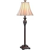Kenroy Home 20182GR Iron Lace Buffet Lamp with Golden Ruby Finish, Classic Style, 32" Height, 11" Width, 11" Depth