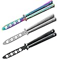 Vudwson 3Pcs Training Tools Set Practice Tool with Cool Color Design, Full Stainless Steel, Set of 3 Color (color 1)