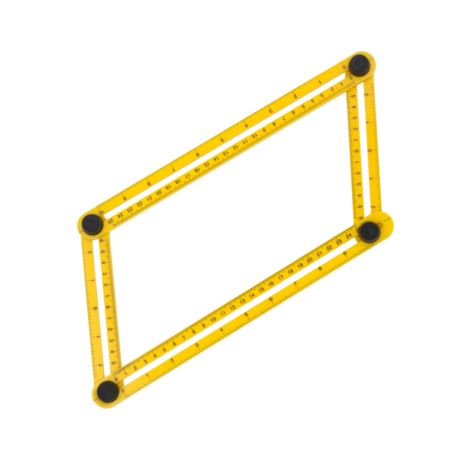 Rraycom Multi Angle Measurement Tool, 2 Pack Angleizer Template Tool Flooring Template Measure Ruler and Layout Tools for Handymen, Builders, Craftsmen and DIY