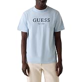Guess Men's Eco Short Sleeve Guess Logo Embroidery Tee