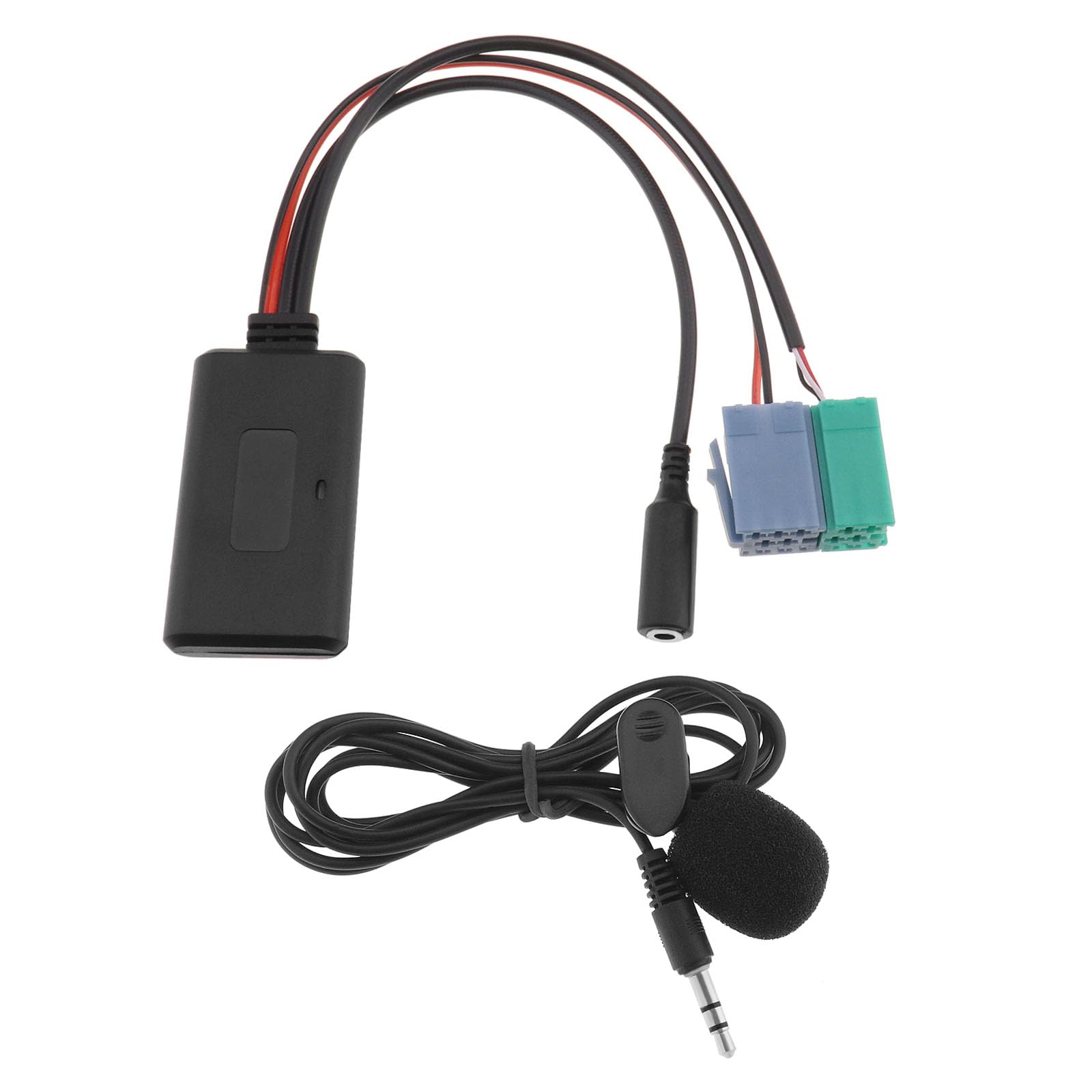 VGOL Bluetooth AUX Adapter with Microphone Compatible with Renault Clio/Espace/Kangoo/Laguna/Megane Bluetooth 5.0 AUX Cable 6Pin 8Pin Adapter