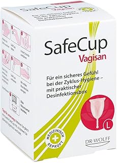 Dr. August Wolff SafeCup Vagisan Menstruationstasse Größe L