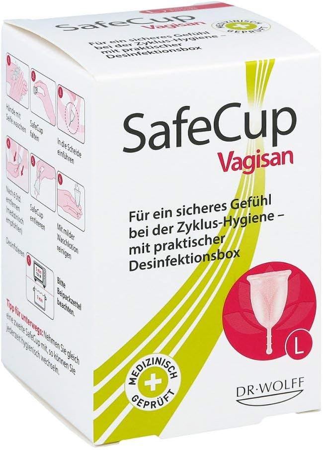 Dr. August Wolff SafeCup Vagisan Menstruationstasse Größe L