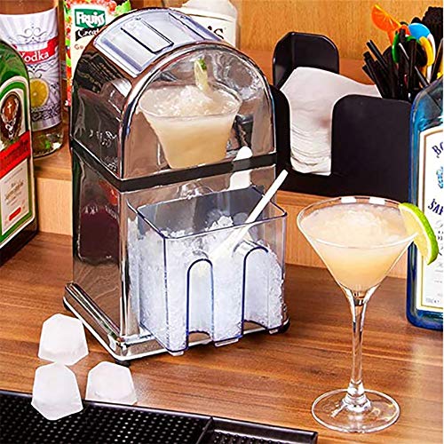 ALY Quadrat Eiscrusher Maschine Eiszerkleinerer Ideal Für Softdrinks Cocktails Oder Kalte 26.5 X 15.5Cm – Bild 4