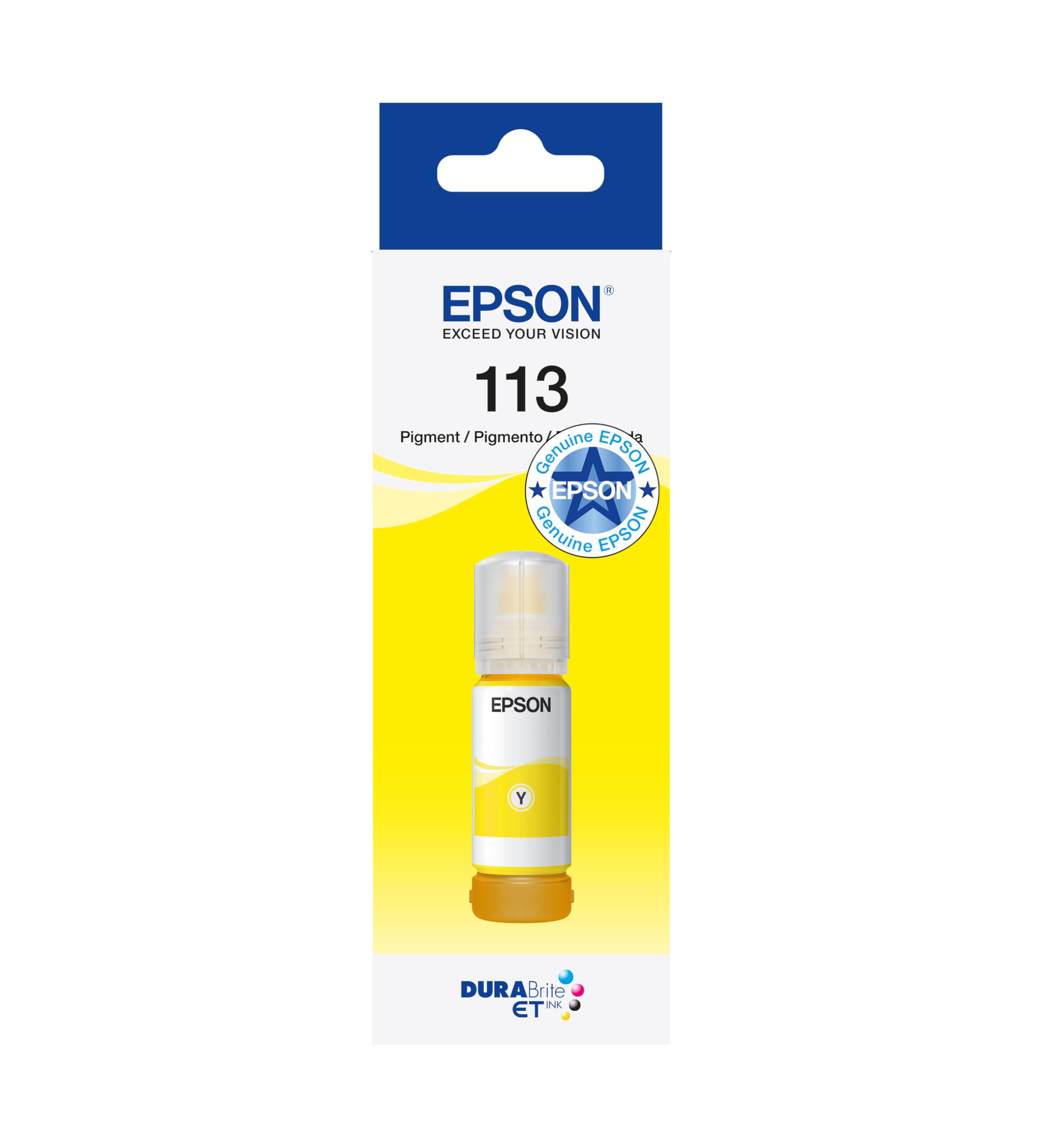 Epson EcoTank 113 Yellow Genuine Ink Bottle