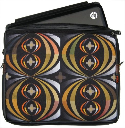 70sup Circles Retro Vintage Design Tablet Pc - Netbook Shoulder Bag