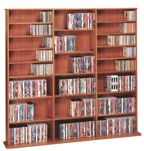 Leslie Dame High Capacity Multimedia Cabinet, Cherry