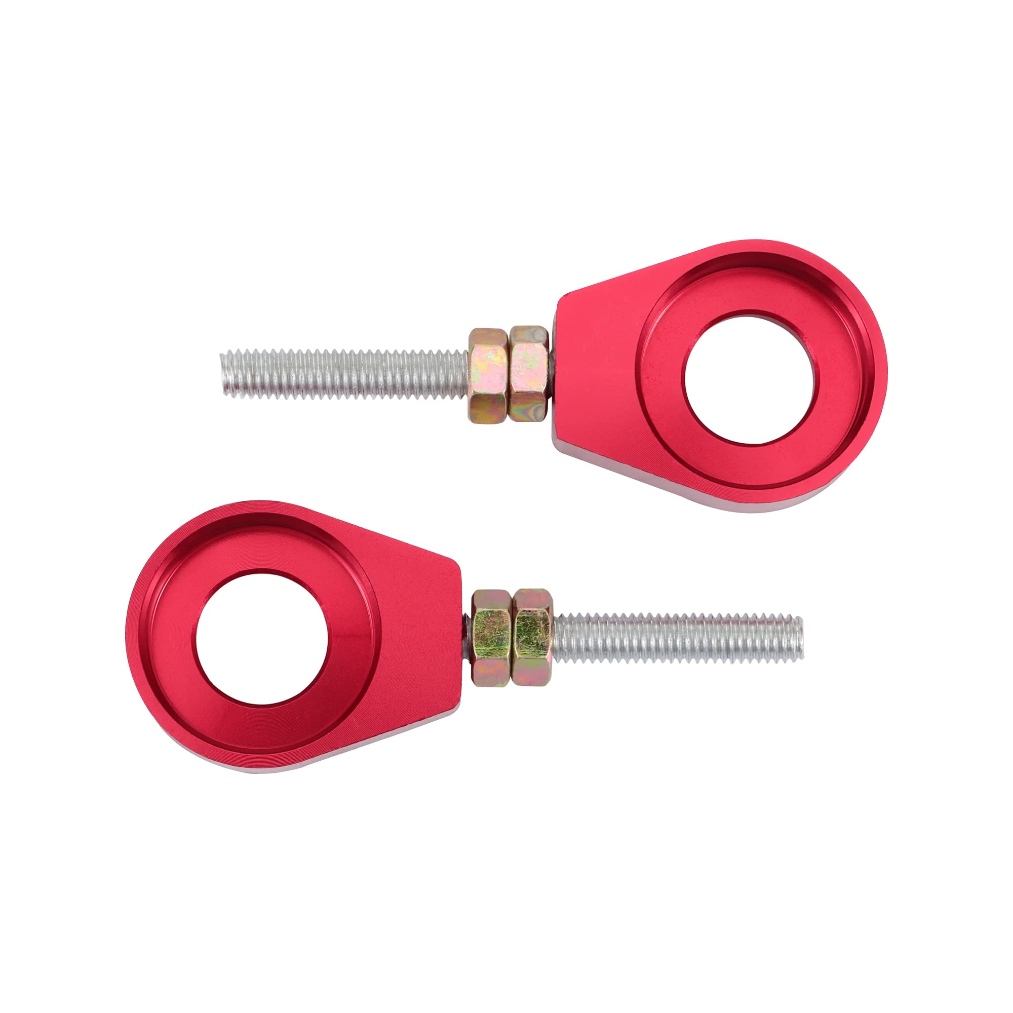 WOOSTAR 15mm Motorcycle Chain Adjuster Tensioner Replacement for 110cc 125cc Lifan YX SSR Coolster SDG Thumpstar Chinese Dirt Pit Bike