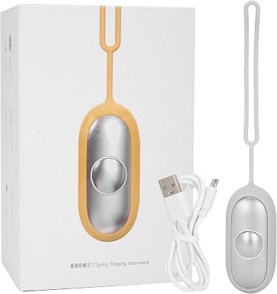 Mumisuto Sleep Aid Device USB Rechargeable Anxiety Relief Portable Silver