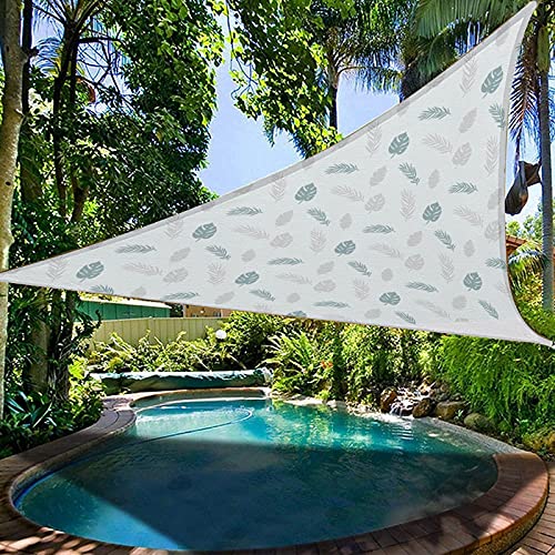 DNNAL Sun Shade Sail, Wasserdichter Oxford-Stoff Sonnenschutz UV-Blockade Baldachin Markise Spinnaker Sonnenschirm für… – Bild 3