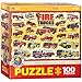 Fire Trucks 100 Piece Jigsaw Puzzle