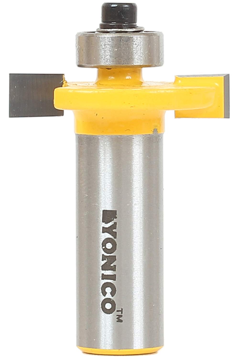 Yonico 14184 - Slot Cutter Router Bit, Cutting Height: 1/4", Cutting Depth: 3/8" - 1/2" Shank
