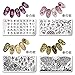 Born Pretty 10Pcs/set Nail Art Stamp Template Image Plate L002-L011