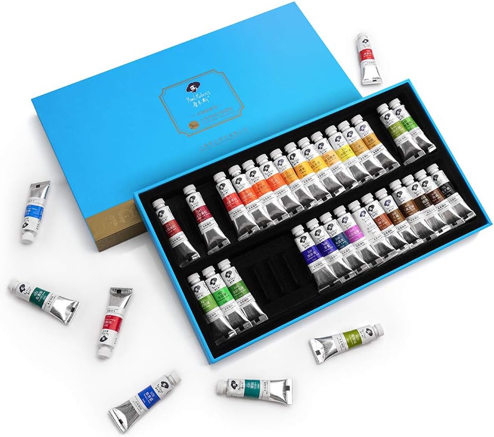 Paul Rubens Watercolor Paints Set of 36 Colors Caroline Students Grade