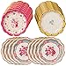 Talking Tables Truly Scrumptious Tea Party Plates for Parties for Parties, Mixed (24 Pack)