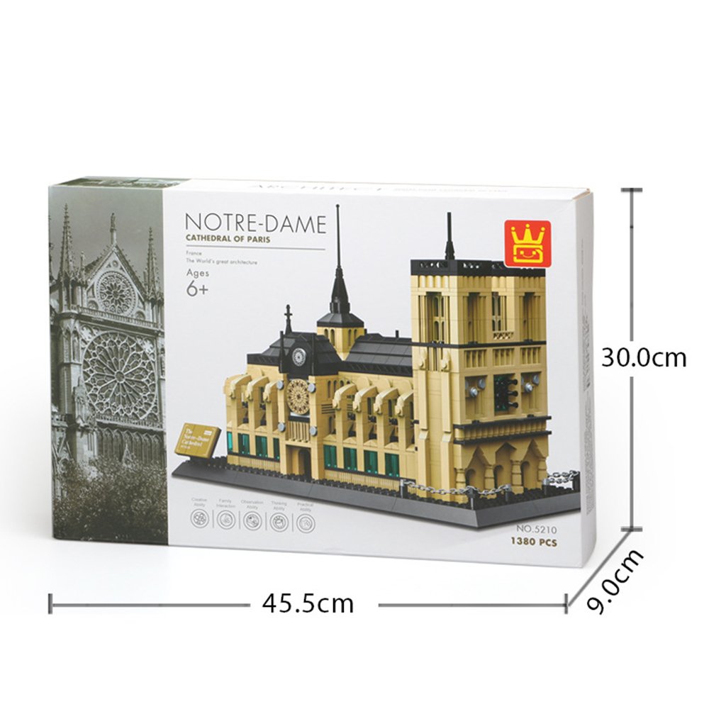 notre dame cathedral lego set