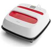 Cricut EasyPress&reg; SE &ndash; 9 in x 9 in Heat Press - Raspberry | 9 in x 9 in Heat Transfer Machine for T-Shirts, Sweatshirts, Blankets, Pillows, &amp; More - Easy to Use