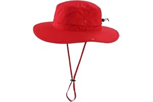Connectyle Sun Hat for Men Women Outdoor UV Protection Safari Hat for Fishing Hiking Gardening Breathable Cowboy Hat UPF50