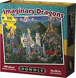 Jigsaw Puzzle - Imaginary Dragons 100 Pc By Dowdle Folk Art