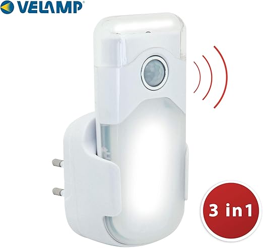 VELAMP Night Guard Linterna de emergencia automática con función ...