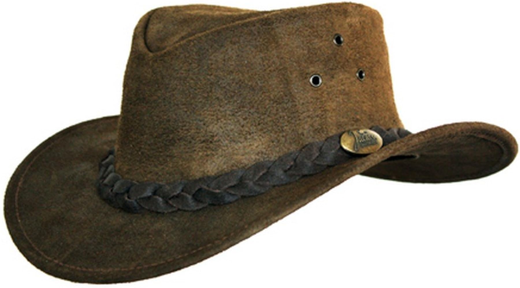 suede outback hat