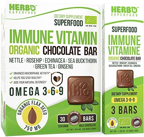 Organic Immune Support - Herbal Immunity - Immune Booster – Natural Immunity Blend – Deep Immune Health – Rapid Immune Strength Best for Women and Men