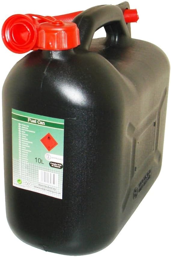 10 Litre Black Diesel Petrol Fuel Can Cannister Amazon.co.uk DIY & Tools