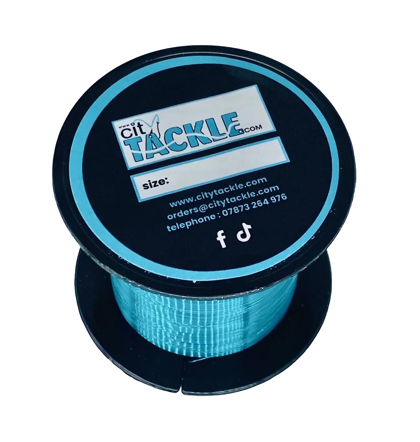 BestCity Fly Fishing Fluorocarbon Coated Fishing Line, Blue, 100Metres 7.0LBS