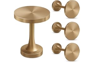 Curtain Holdbacks, Medallion Curtain Tieback Hooks for Drapes, Modern Decorative Drapery Holdbacks Metal Curtain Holders for 