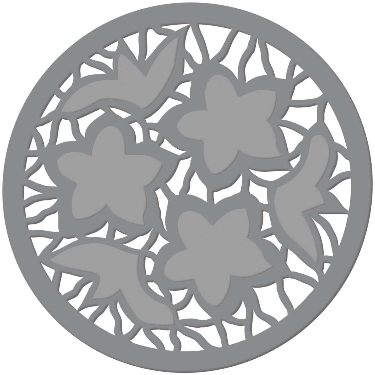 Art Deco "Mosaic Flower" Die and Header Card