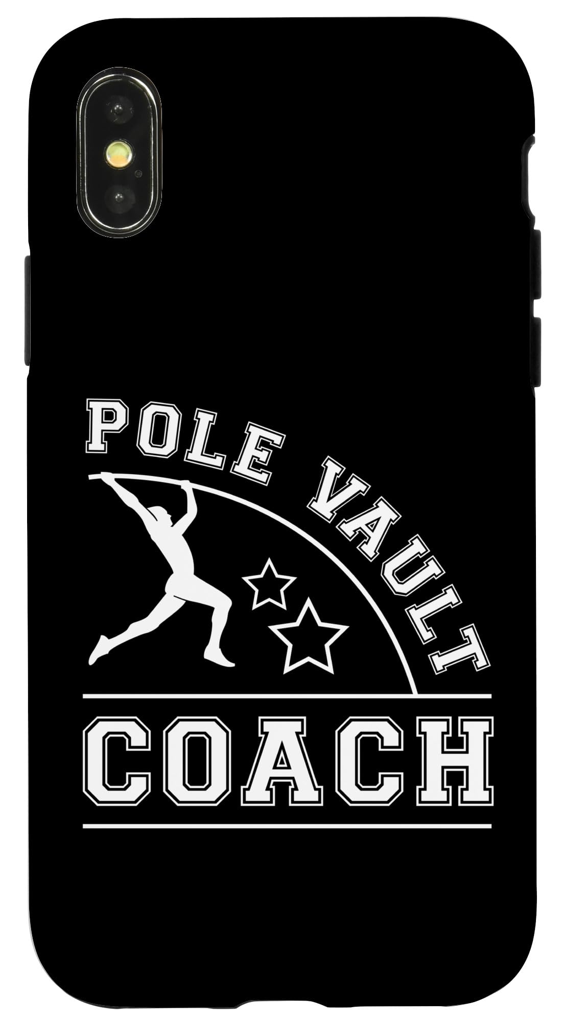 iPhone X/XS Pole Vault Coach Track And Field Pole Vaulter Trainer Mentor Case