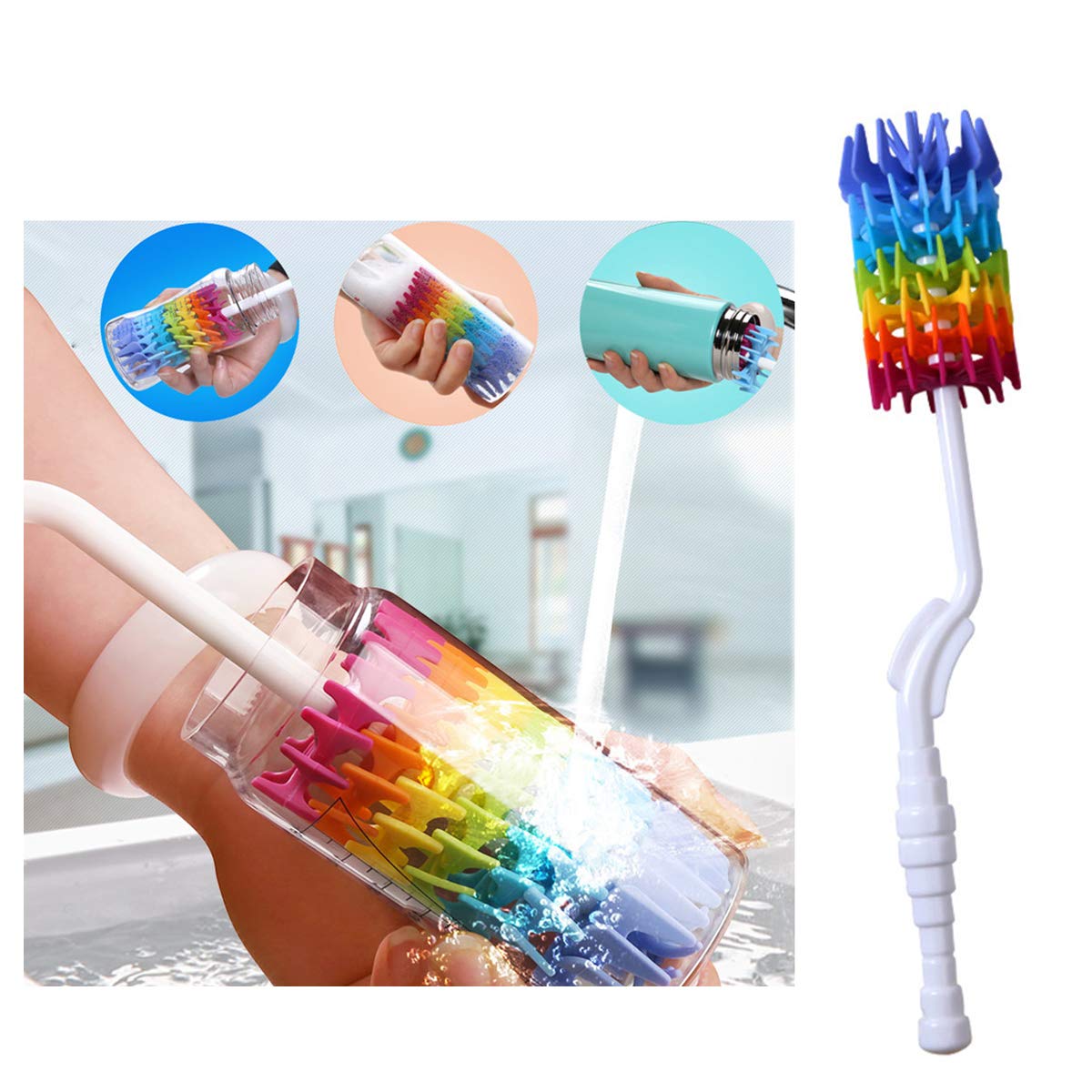 milk bottle cleaning brush