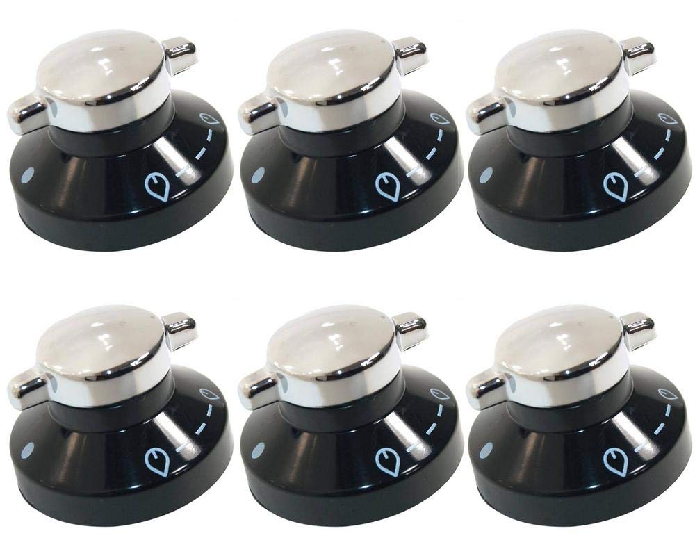 Lazer Electrics Flame Control Knob For Stoves Gas Hob Oven Cooker Pack