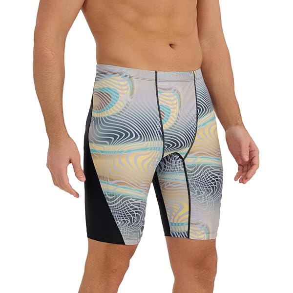 ADOREISM Men’s Swim Shorts Athletic Quick-Dry UPF 50 Swimsuit Jammers