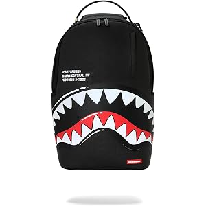 Sprayground SHARK CENTRAL BUBBLE SHARK (BLK) BACKPACK