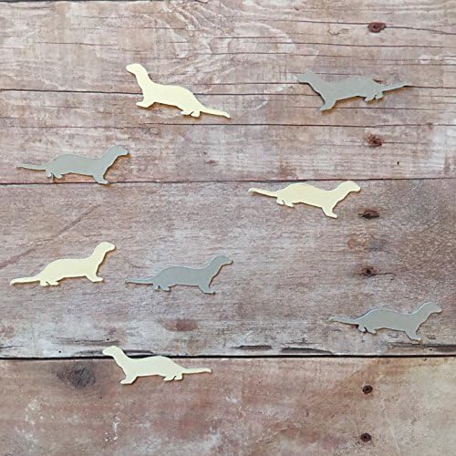 Ferret Vinyl Stickers, Weasel Decorations, Animal Party Supplies, Animal Theme, Pet Theme, Rustic Theme, Table Scatter, Ferret Cut Out, Stickers