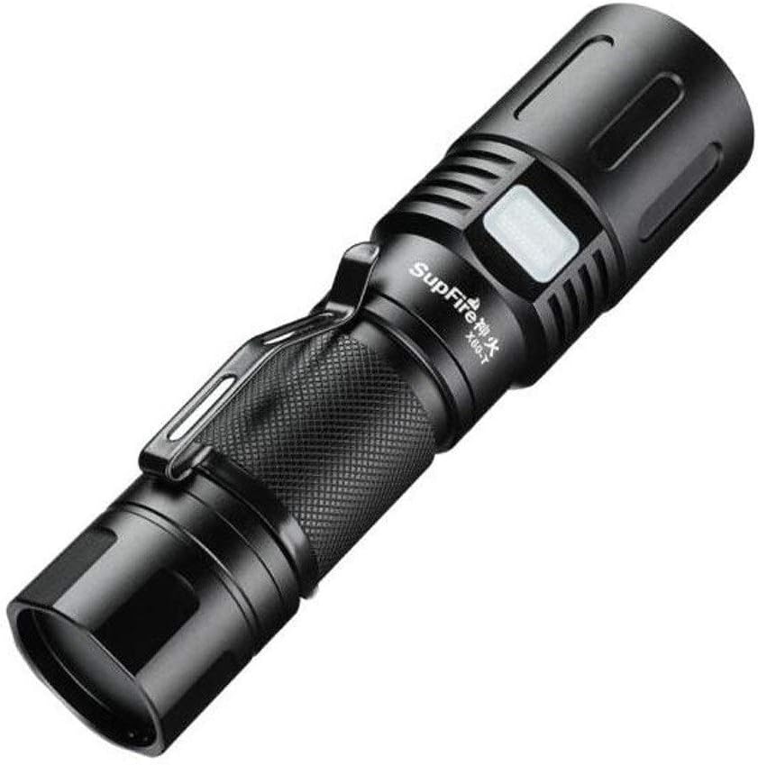 GYHS Flashlight, High Lumen Flashlight Zoom Long Distance USB