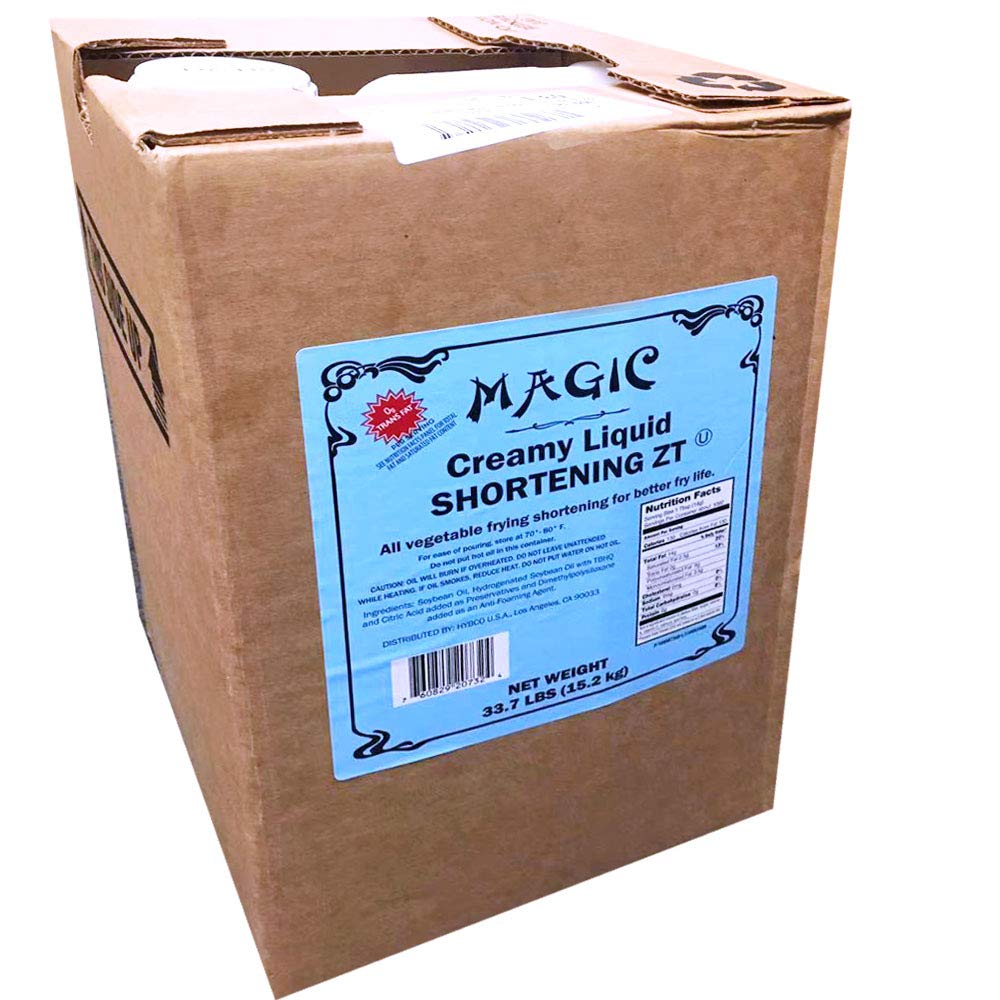 SOYBEAN OIL (Creamy LIQUID SHORTENING ZT) 33.7 lbs Beauty