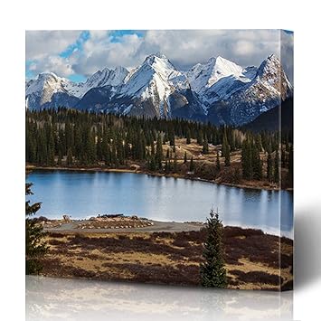  Ahawoso Canvas Prints Wall Art 16x16 Inches