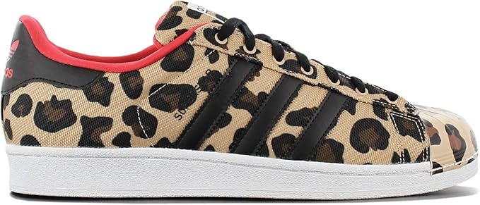 adidas shell toe leopard print