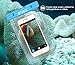 FRiEQ Waterproof Case for Outdoor Activities - Waterproof Bag/Pouch for Smartphones - IPX8 Certified to 100 Feet (Blue)